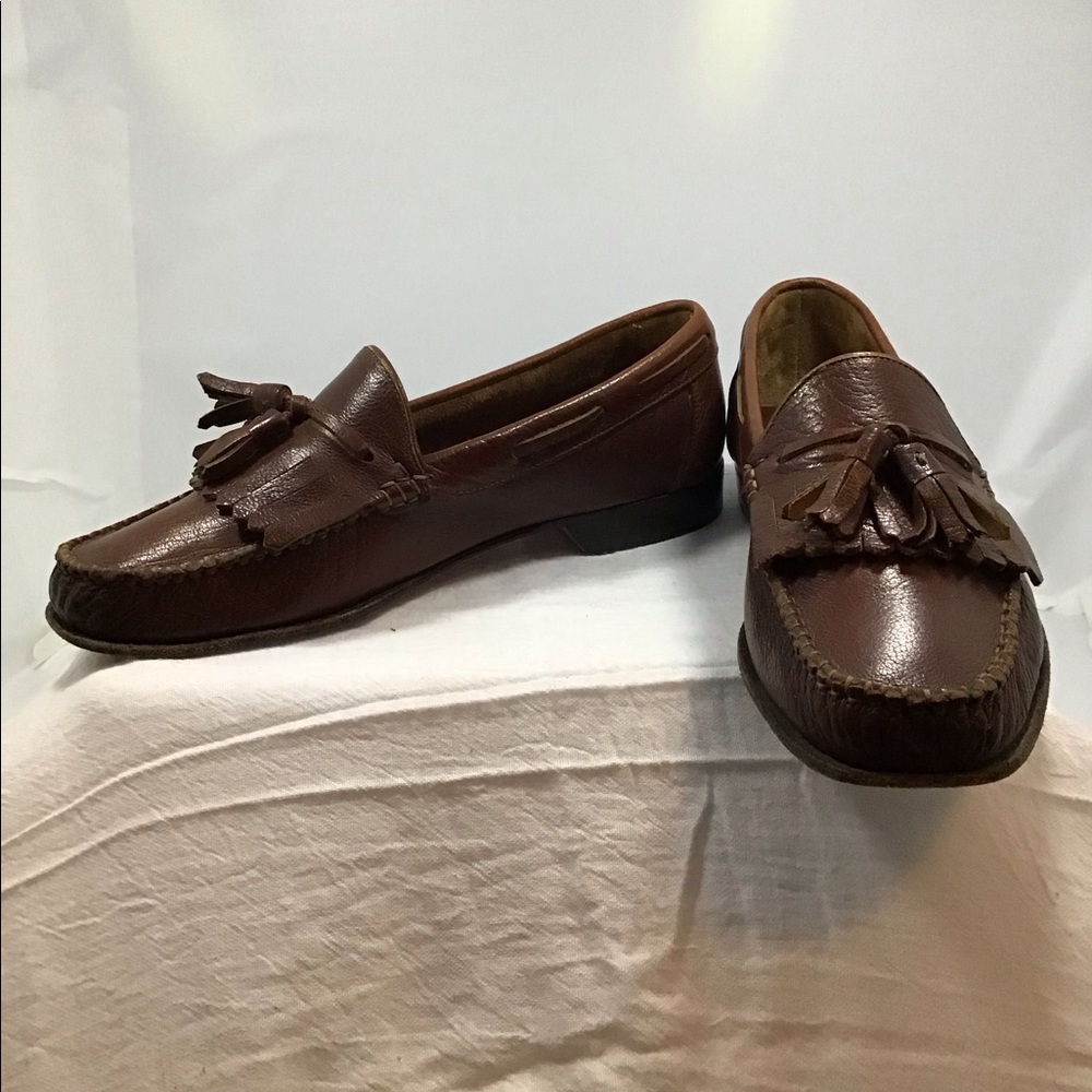 Mens Johnson & Murphy Tassel Loafers, Italy